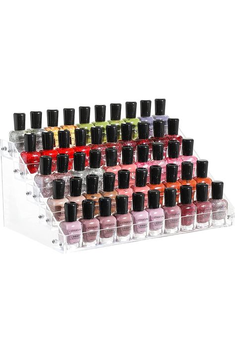 Essential Oils Organization, Table Top Display Stand, Essential Oil Holder, Acrylic Nail Polish, Nail Polish Rack, Expensive Makeup, Sunglasses Display, Nail Polish Organizer, Nail Polish Storage