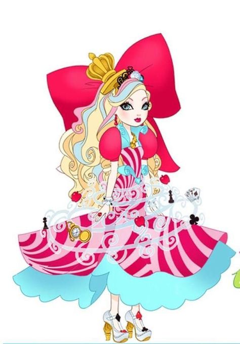 Apple White and the Evil Queen Way Too Wonderland, Ever After High Apple White, Diy Unicorn Birthday Party, Element Project, Ever After Dolls, The Evil Queen, Pet Sweaters, Knit Toys, Chibi Anime Kawaii