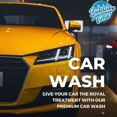 In a world where time is of the essence, finding services that combine efficiency, quality, and satisfaction can be a true gem. Enter "Bubble Time Express Car Wash," a car wash experience that promises a sparkling, pristine vehicle and delivers the convenience and speed you desire in your busy life. Express Car Wash, Premium Cars, Busy Life, Car Engine, Call Whatsapp, Car Wash, Car Detailing, Essence, Bubbles