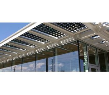 Building Integrated Photovoltaics (BIPV) Sun Shade Canopy, Bus Shelters, Shade Canopy, Curtain Wall, Structural Engineering, New Construction, Energy, Building