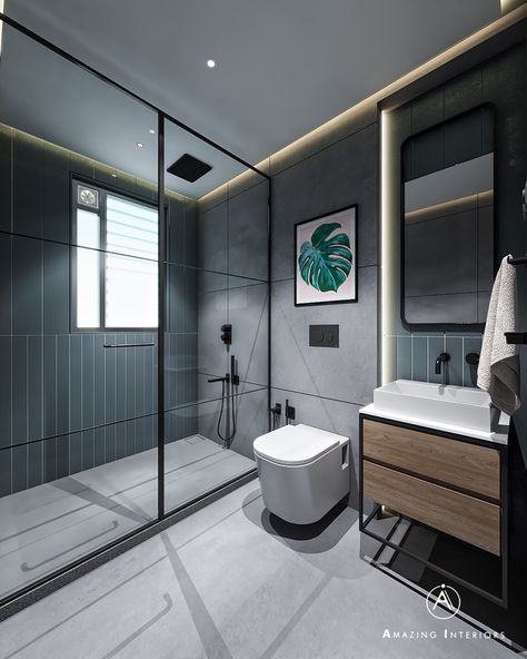 Washroom With Wardrobe, Washroom Tiles Design Modern, Toilet Wardrobe, Washroom Tiles Design, Toilet Interior, Luxury Bathroom Master, Toilet Dimensions, Toilet Drawing, Toilet Design Modern