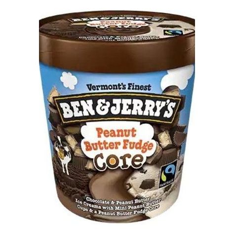 Buy the very best food & snacks online. Price and reviews available for Ben & Jerry's Ice Cream Peanut Butter Fudge. Ice Cream Peanut Butter, Chocolate Peanut Butter Ice Cream, Hazelnut Ice Cream, Ice Cream Factory, Ice Cream Business, Liquid Sugar, Peanut Butter Ice Cream, Butter Fudge, Peanut Butter Fudge