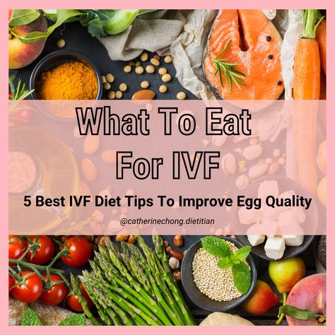 Egg Quality Diet, Ivf Foods To Eat, Ivf Diet Fertility Foods, Ivf Recipes, Ivf Transfer Tips, Ivf Success Tips, Fertility Diet Plan, Ivf Preparation, Low Inflammation Diet