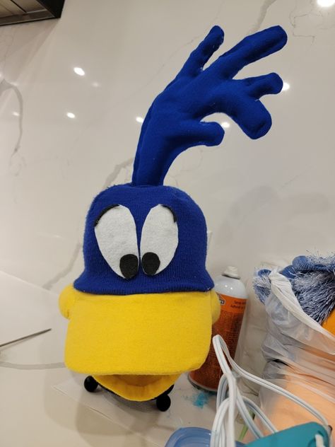 Road Runner Costume Diy, Road Runner Costume, Bird Hat, Felt Crafts Diy, Book Week, Halloween 2024, Road Runner, Instagram Worthy, Robotics