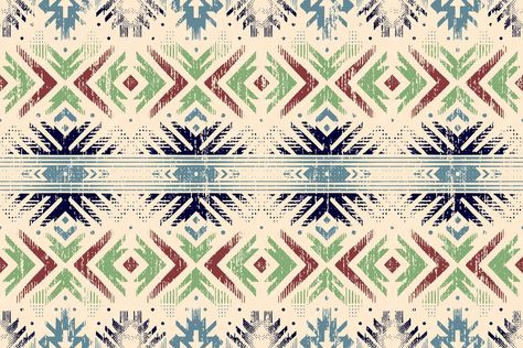 Premium Vector | Navajo tribal vector seamless pattern Native American ornament Ethnic South Western decor style South American Patterns, Native Designs Pattern, South Western Decor, Native Designs, American Pattern, Native Design, Western Decor, South American, Seamless Pattern