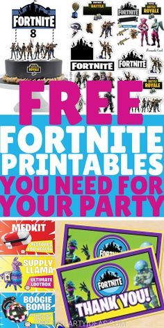 Fortnite Printables, Slurp Juice, Fortnite Party, Video Games Birthday Party, V Bucks, Boy Birthday Party Themes, Video Games Birthday, Birthday Party Printables, 9th Birthday Parties