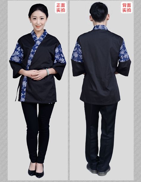 >> Click to Buy << 1piece Cook suit Summer Work wear Japan Cuisine chef suit  Waitress uniforms Restaurant service cloth Kimono Work wear #Affiliate Uniforms Restaurant, Waitress Uniform, Chef Costume, Summer Work Wear, Chef Jackets, Restaurant Service, Kimono Japan, Traditional Kimono, Summer Work