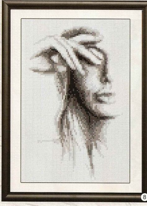 Candlewicking Patterns, Woman's Back, Blackwork Cross Stitch, Art Deco Lady, Cross Stitch Pictures, Tapestry Crochet, Crochet Motif, Cross Stitch Designs, Beautiful Woman