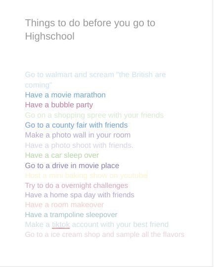 Highschool Tips, Going To High School, Movie Place, Bubble Party, Personal Things, Spa Day At Home, Drive In Movie, Movie Marathon, Random Ideas