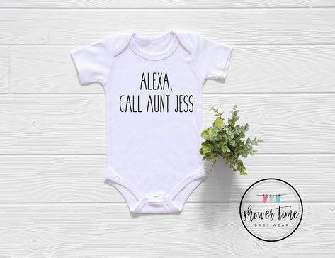 Aunt Onesies, Aunt Onesie, Aunt Baby, Auntie Baby, Baby Aunt, New Aunt, Bodysuit Shirt, Aunt Gifts, Gender Neutral Baby Clothes