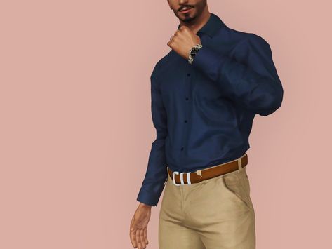 Sims 4 Cc Clothes Button Up, Sims 4 Unbuttoned Shirt, Sims 4 Button Up Shirt Female, Sims 4 Cc Male Button Up Shirt, Sims 4 Cc Button Up Male, Sims 3 Cc Clothes, Sims 3 Cc Finds, Sims 3 Mods, Body Outfit