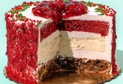 Piecaken Recipe, Impressive Christmas Dessert, Eggnog Cheesecake, Famous Desserts, Impressive Desserts, Colorful Desserts, Homemade Frosting, Holiday Dessert, Classic Cookies