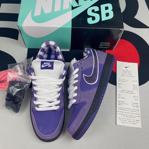 Thrift Shoes, Shoe Essentials, Purple Lobster, Reps Shoes, Futuristic Shoes, Preppy Shoes, Shoes World, Nike Sb Dunk, Hype Shoes