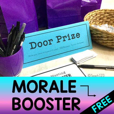 Employee Morale Boosters, Staff Morale Booster, Teacher Morale, Faculty Meetings, Morale Boosters, Staff Morale, Employee Morale, Teachers Lounge, School Culture