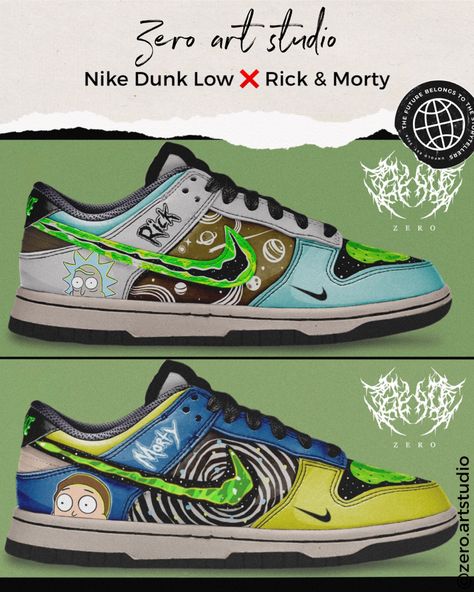 Custom Nike Dunk Low, Custom Nike Dunk, Zero Art, Dunk Lows, Custom Sneakers Diy, Shoe Designs, Air Force 1 Custom, Custom Ideas, Nice Art