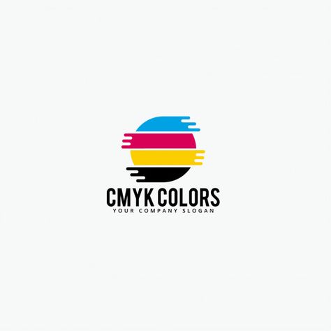 Print Company Logo, Color Branding Design, Printing Company Logo, Cmyk Design, Colorful Logo Design, Gradient Logo, Colorful Logo, Logos Inspiration, Company Slogans