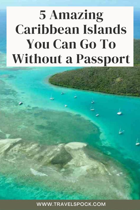 Did you know that there are amazing Caribbean islands you can go to without a passport? Here are 5 amazing places in the Caribbean where you do not need a passport to travel. Island To Visit, Exotic Beaches, Doesn't Matter, Caribbean Islands, Amazing Places, The Caribbean, Travel Bucket List, Beach Vacation, The Good Place