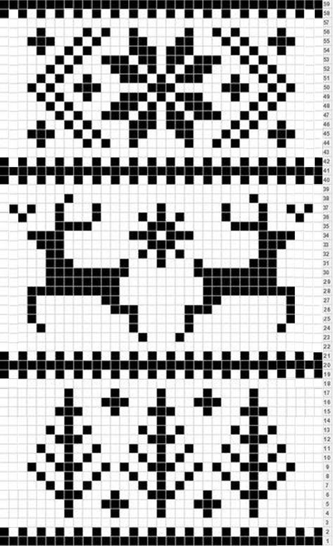 Norwegian Knitting Charts, Christmas Colorwork Knitting Charts, Colorwork Knitting Patterns, Motif Fair Isle, Fair Isle Chart, Colorwork Chart, Crochet Dress Pattern Free, Graph Crochet, Holiday Knits