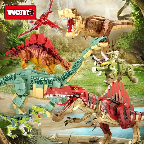 Faster shipping. Better service Sorting & Stacking Toys, Giant Dinosaur, Development Activities, Stacking Toys, Building Blocks Toys, Science Kits, Dinosaur Toys, Tyrannosaurus Rex, Activity Toys