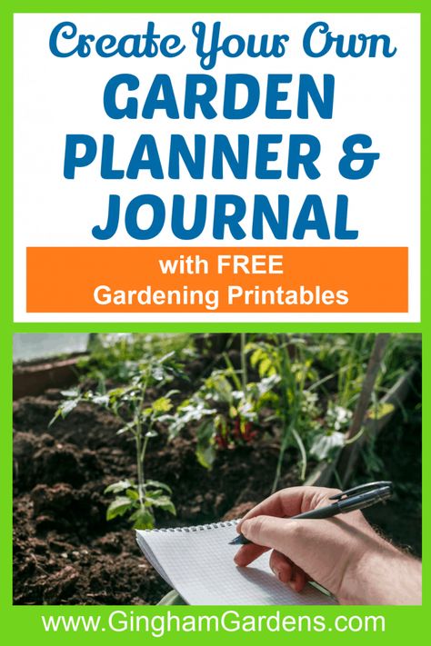 Stop by Gingham Gardens to learn why, how and what to keep in a Garden Journal or Planner. Free PDF Gardening Printables are available to assist you in creating your own DIY Garden Journal and Planner. It is the BEST Free Printable Garden Planner on the internet and it's full of helpful charts, lists and even includes a Gardening Calendar with monthly gardening tasks, plus other helpful gardening notebook pages. #gardentrackingworksheets #theultimategardenplanner #freepdfgardenplanner Gardening Worksheets, Gardening Journal Printables, Flowers For Pollinators, Garden Maintenance Schedule, Gardening Notebook, Garden Printables, Gardening Printables, Gardening Calendar, Garden Flowers Perennials