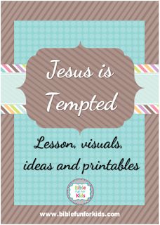 Jesus is Tempted lesson, ideas and printables #Biblefun #NTBiblelesson #lifeofJesus Teen Sunday School Lessons, No Other Gods Before Me, Jesus Tempted, Jesus Preschool, Baptism Of Jesus, Kids Church Lessons, Jesus Crafts, Kids Sunday School Lessons, Bible Object Lessons