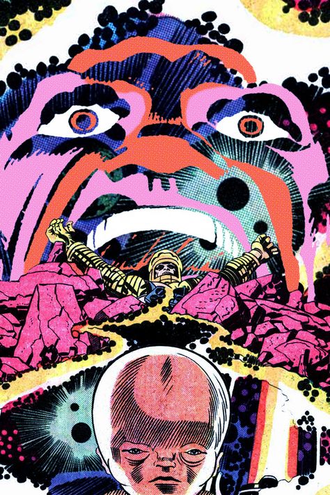 Jack Kirby - 2001: A Space Odyssey 6 Jack King, Jack Kirby Art, A Space Odyssey, 70s Sci Fi Art, 2001 A Space Odyssey, Really Cool Drawings, Kirby Art, Space Odyssey, Old Comics