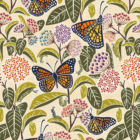 Butterfly Surface Pattern, Insects Art, Inspiration Collage, Butterfly And Moth, Surface Pattern Design Inspiration, Laundry Design, Deco Pattern, Textile Pattern Design, Digital Borders Design