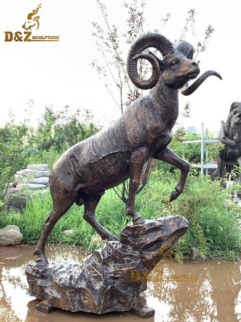 bronze goat statue Goat Statue, Goat Sculpture, Sculpture Outdoor, Bronze Sculpture Animal, Animal Sculpture, Animal Statues, Outdoor Sculpture, Balloon Animals, Animal Figurines