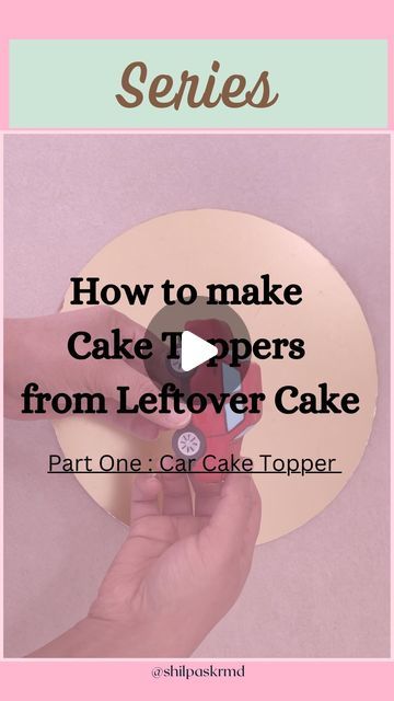 Shilpa Kerkar on Instagram: "Series : How to use Leftover Cake to make Toppers 
Part 1 : Car Cake Topper 
Was this useful ? Did you like it ? 
Let me know in comments pls. 
And don’t forget to save it for future if you like it.
Thank you 😊 

I would like to thank Pooja from BakeByHeart for sharing similar concept with me during our one to one Realistic Thali Cake Class. Thank you so much Pooja 😘❤️🤗 @poojas.bakebyheart 

@shilpaskrmd for more such tutorials 

#shilpakerkar #shilpaskhatarahemeradil #caketutorial #caketopperideas #cartopper #caketutorials #caketopper #carcake #caketoppers #carcaketopper #leftovercake #useofleftovers #chocolatecake #chocolate #compoundchocolate #fondantcake #fondant #cakedecorating #cakeart #cakelover #cakesofinstagram #instacake #cakeoftheday #cakedesign # Car Cake Toppers, Cake Classes, Leftover Cake, Car Cake, Cake Lover, Do You Like It, Let Me Know, Thank You So Much, Cake Tutorial