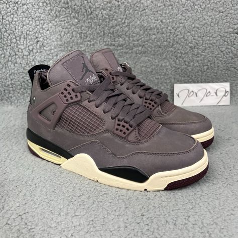 Item: Nike Air Jordan 4 Retro Sp - A Ma Maniere Size: Men's 7 Color: Violet Ore Year: 2022 Condition: Brand New, Never Worn, With Original Box & Accessories - Shipped Through Usps With Tracking Confirmation - Handling Time 1-2 Business Day - Feel Free To Ask Any Questions You May Have - Everything Is 100% Authentic Purple Nike Air, Nike Air Jordan 4 Retro, Nike Air Jordan 4, Kicks Shoes, Purple Nikes, Color Violet, Jordan 4 Retro, Box Accessories, Air Jordan 4