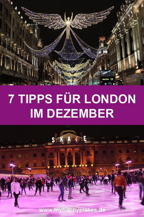 Die britische Metropole leuchtet im Advent an allen Ecken: Die glitzernde Dekoration macht das Christmas Shopping richtig stimmungsvoll und Weihnachtsmärkte laden zum Bummeln ein. Meine 7 Tipps für London im Dezember. London In Winter, Best Christmas Markets, Christmas Markets Europe, London Christmas, My Dream Came True, Travel Places, London Calling, London Love, Winter Travel