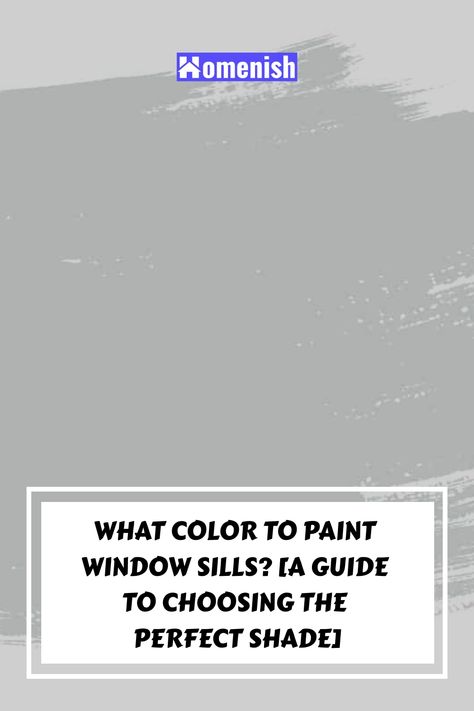 Window sills are routinely painted white, as this is a popular, inoffensive color choice. However, window sills do not have to be white, and instead you can paint them in a color to coordinate with your color scheme, or to blend in with your walls. Painted Window Sill, Front Door Window Covering, Exterior Window Sill, Grant Beige, Door Window Covering, Yellow Furniture, Small Window Curtains, Kitchen Cabinets And Countertops, Window Ledge