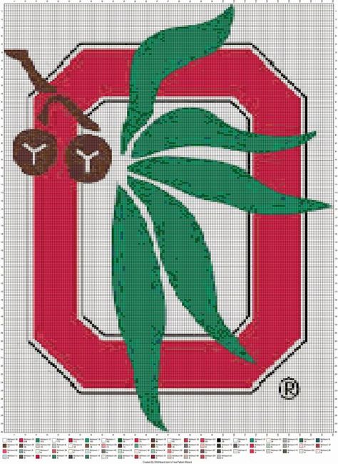 FREE Ohio State Buckeyes Crochet Chart Ohio State Crafts, C2c Crochet Pattern Free, Ohio Buckeyes, Crochet Granny Square Afghan, Yarn Ideas, Afghans Crochet, Crochet Graph, Mississippi State University, Crochet Afgans