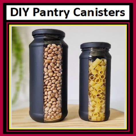 Diy Para A Casa, Diy Pantry, Diy Glass Bottle Crafts, Diy Casa, Diy Jar Crafts, Glass Bottle Crafts, Jar Diy, Diy Crafts Room Decor, Diy Bottle