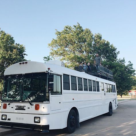 Gabriel & Deborah Mayes on Instagram: “the bus has been in the shop for the past few days and we're picking it up for the last few finishing touches before we head out on Sunday!…” Bus Living, The Bus, The Past, Exterior, On Instagram, Instagram