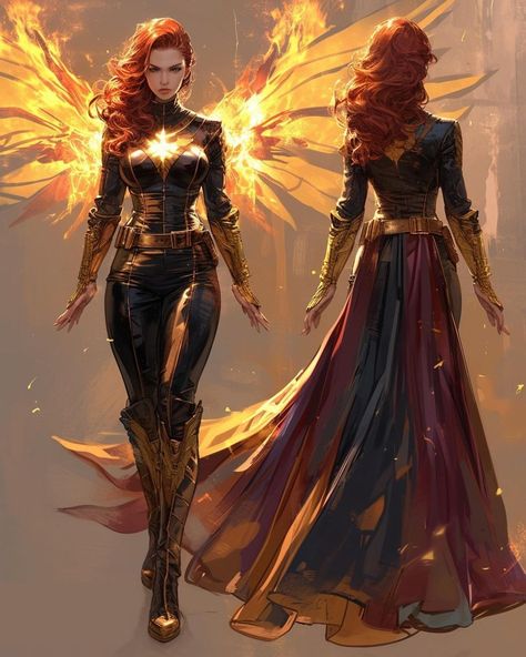 @kaptaincoca • Instagram photos and videos Jean Grey Phoenix Art, Phoenix Xmen, Jean Grey Xmen, Marvel Jean Grey, Phoenix Artwork, Phoenix Force, Catelyn Stark, Marvel Fashion, Marvel Oc