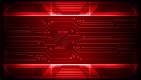 Red cyber circuit future technology conc... | Premium Vector #Freepik #vector #background #abstract #technology #computer Future Technology Concept, Concept Background, Digital Circuit, Tech Background, Pcb Design, Red Arrow, Technology Background, Masks Art, Purple Eyes