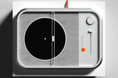 Braun Dieter Rams, Music Listening, Vinyl Player, Industrial Design Sketch, Modern Tech, Modern Music, Devices Design, Electronics Design, Yanko Design