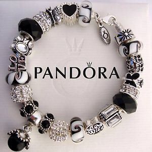 Pandora Bracelet #Black Black Pandora Bracelet, Pandora Bracelet Designs, Pandora Black, Black Bracelet, Pandora Bracelet Charms, Black Bracelets, Bracelet Black, Pandora Bracelets, Pandora Bracelet