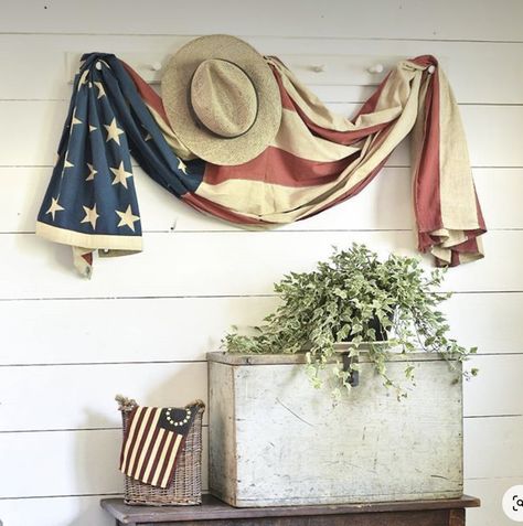 Farmhouse 4th Of July, Veterans Day Thank You, July Decoration, American Flag Decor, Fourth Of July Decor, July Decor, Patriotic Decor, Patriotic Crafts, Let Freedom Ring