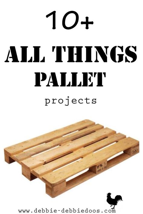 pallet ideas Easy Pallet Projects, Table Top Ideas, Spray Paint Projects, Birds Garden, Pallet Crates, Burlap Projects, Used Pallets, Pallet Boards, Pallet Creations