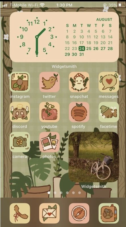 Cottagecore Icons, App Ikon, Zestaw Ikon, Iphone Ideas, Iphone Wallpaper Ios, Iphone Home Screen Layout, Screen Layout, Iphone App Layout, App Layout