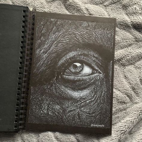 White Pencil Portrait On Black Paper, Eye Drawing On Black Paper, White Pencil Art On Black Paper, Pencil Drawing On Black Paper, Close Up Drawing, Faces Drawings, White Pencil Drawing, Black Pen Drawing, Inspiration Draw