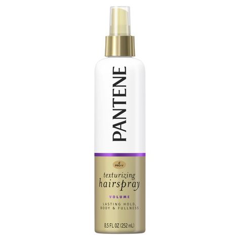 Pantene Volume Texturizing Hairspray, Non-Aerosol, 8.5 fl oz - Walmart.com - Walmart.com Texturizing Hair, Hair Volume Spray, Texture Hair, Pantene Pro V, Hot Tools, Frizz Control, Hair Spray, Great Hair, Leave In