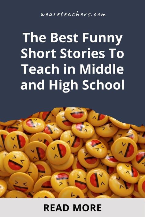 Best Funny Short Stories To Teach in Middle and High School Middle School Funny, Teaching Characterization, High School Humor, Funny Short Stories, School Library Activities, Middle School Short Stories, Interesting Short Stories, Middle School Literature, High School Literature