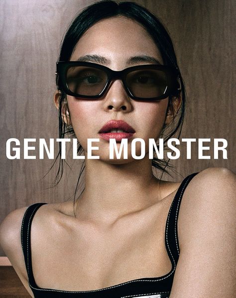 Jennie x Gentle Monster Glasses Campaign | Fashion Gone Rogue Eyewear Campaign, Gentle Monster Sunglasses, Paper Magazine, Campaign Fashion, K Pop Star, Gentle Monster, Eyewear Brand, Ad Campaign, Blackpink Jennie