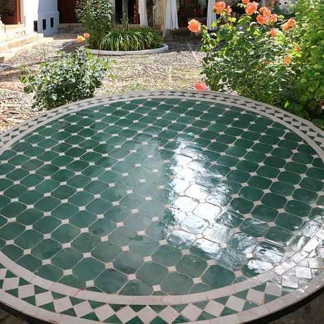 Mosaic coffee table