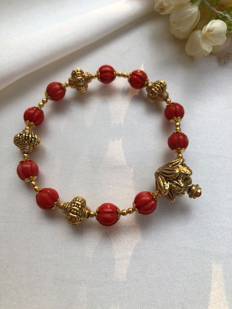 Coral Bangles Gold Indian, Coral Jewelry Indian Gold, Coral Bangles, Pearl Bangles Gold, Coral Rings, Beads Bangles, Coral Jewelry Vintage, Baby Jewelry Gold, Beaded Wedding Jewelry