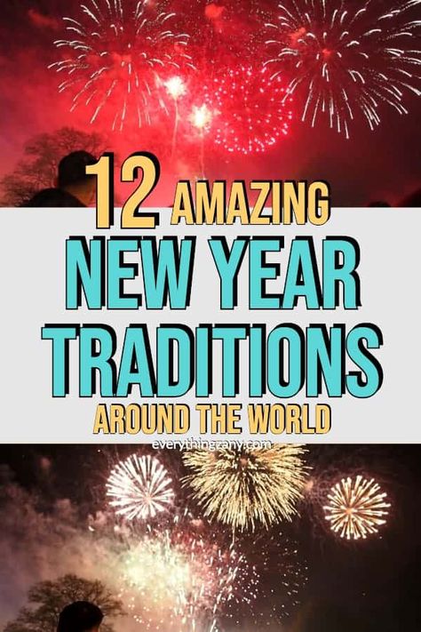 12 Amazing New Year Traditions Around The World | Everything Zany Wallpaper Design Ideas, New Year Traditions, Chinese New Year Traditions, New Years Eve Traditions, Celebrations Around The World, Free Home Decor, Around The World Theme, Traditions Around The World, New Years Traditions