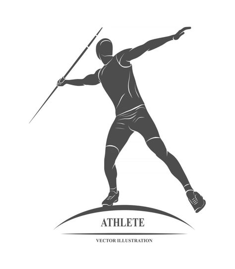 Athlete throwing javelin Throw spears icon. Vector illustration Throwing Javelin, Javelin Throw, Illustration Advertisement, Insta Post, Vector Clipart, Spears, Vector Illustration, For Free, Clip Art